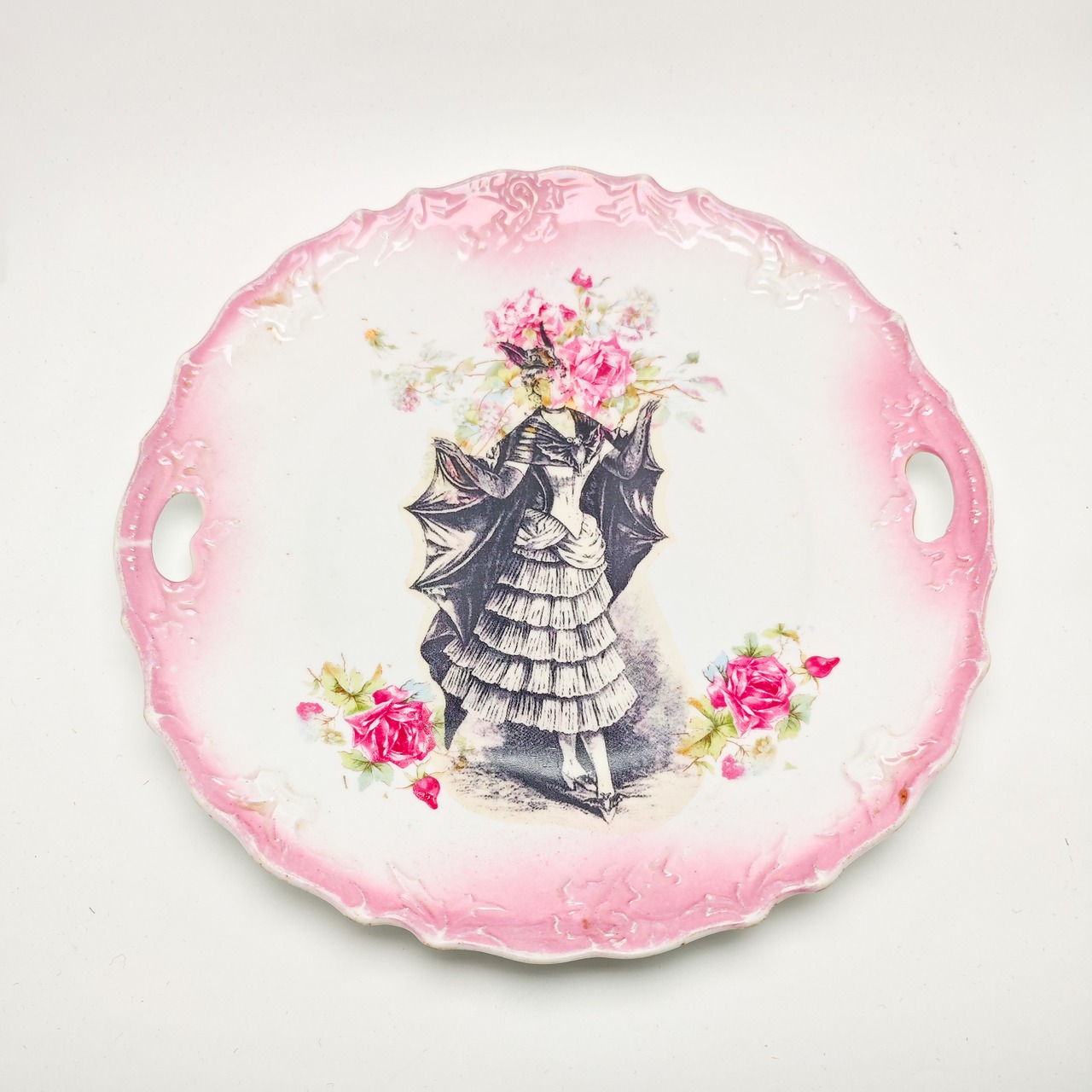 ヴィンテージ雑貨 アートプレート バッドガール