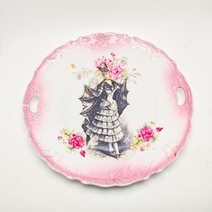 ヴィンテージ雑貨 アートプレート バッドガール