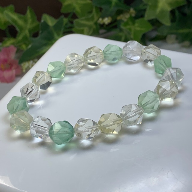 キラキラ☆ミックスストーンブレスレット