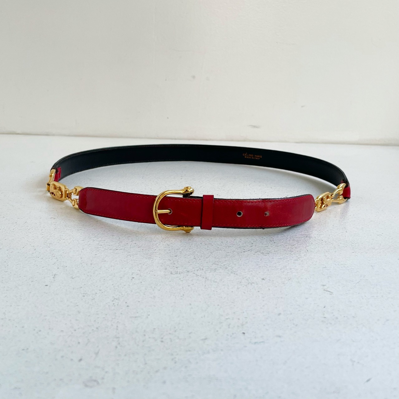 CELINE carriage leather belt | TOKYO LAMPOON online shop