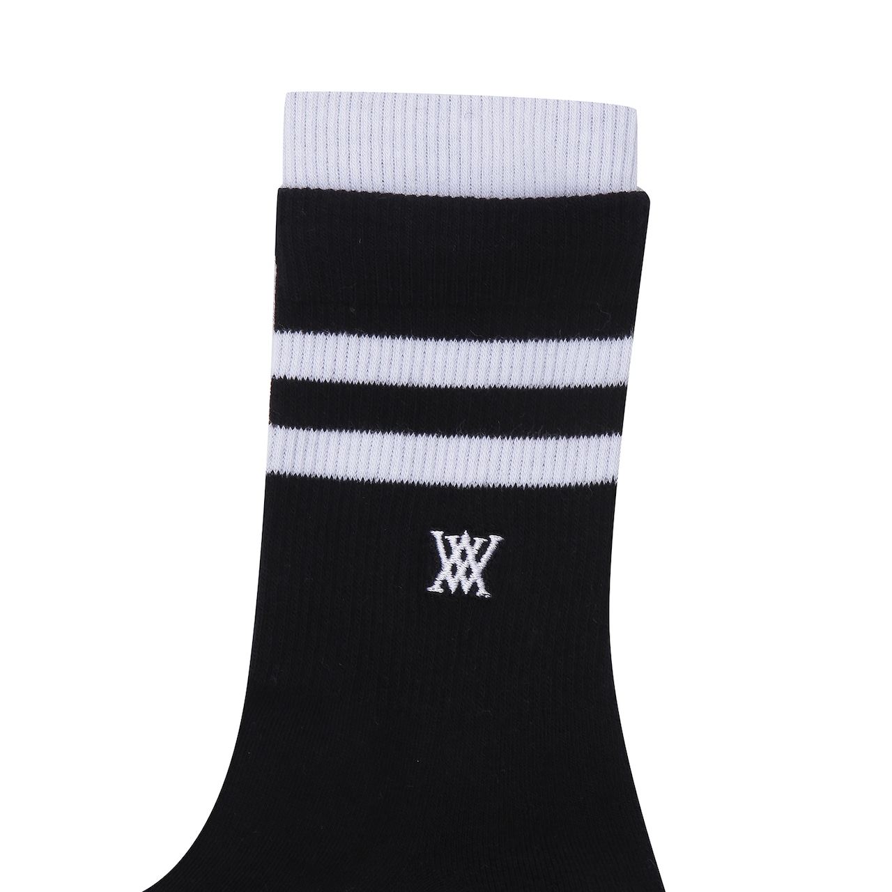 (M) DOUBLE-BLOCK SOCKS [サイズ: F(AGEUMSC02BKF)] [カラー: BLACK]