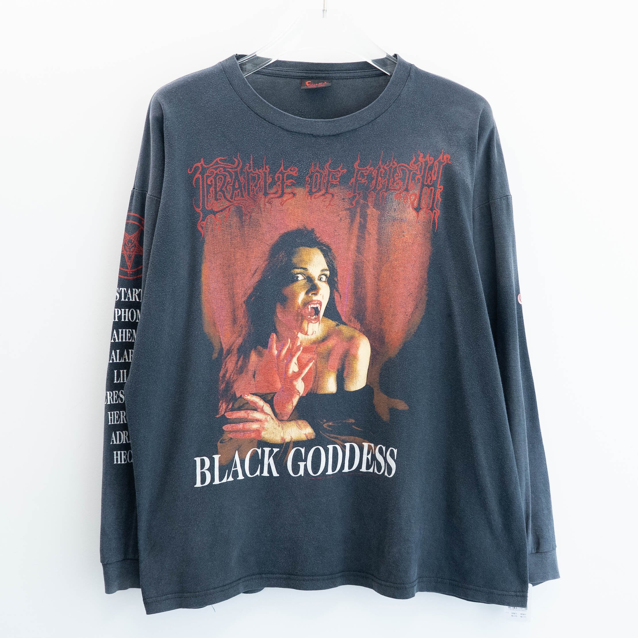 Cradle Of Filth " Lovelorn Gothic Darkness L/S " Fiend Fits XL【A9-465】