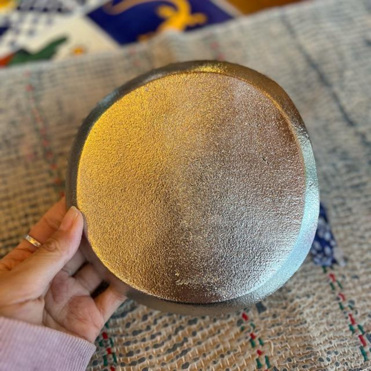 Aluminum round tray Size M Aluminum round tray Size M