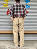 90's Polo RALPH LAUREN Cotton Flannel Shirt【L】