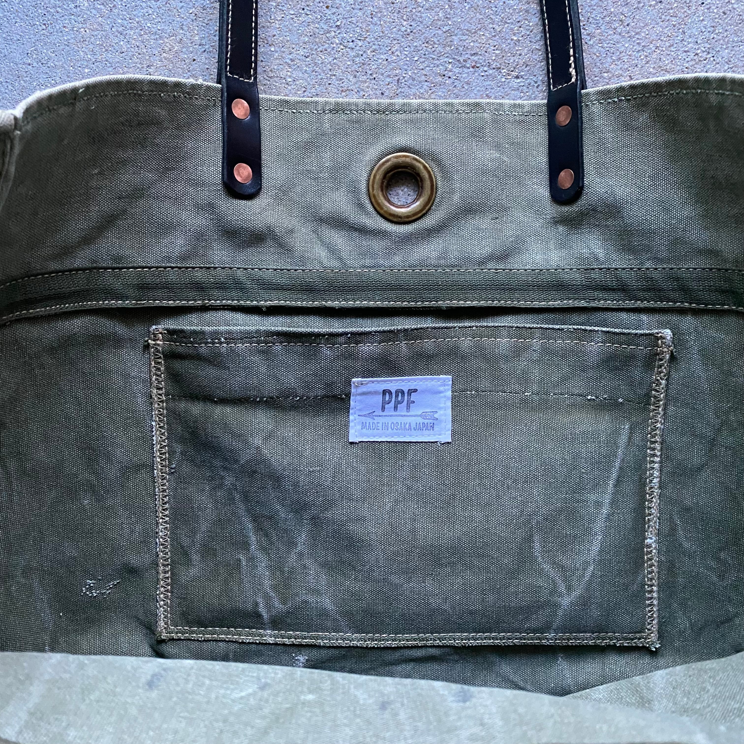 40's US military vintage remake tote bag | PPF vintage & remake