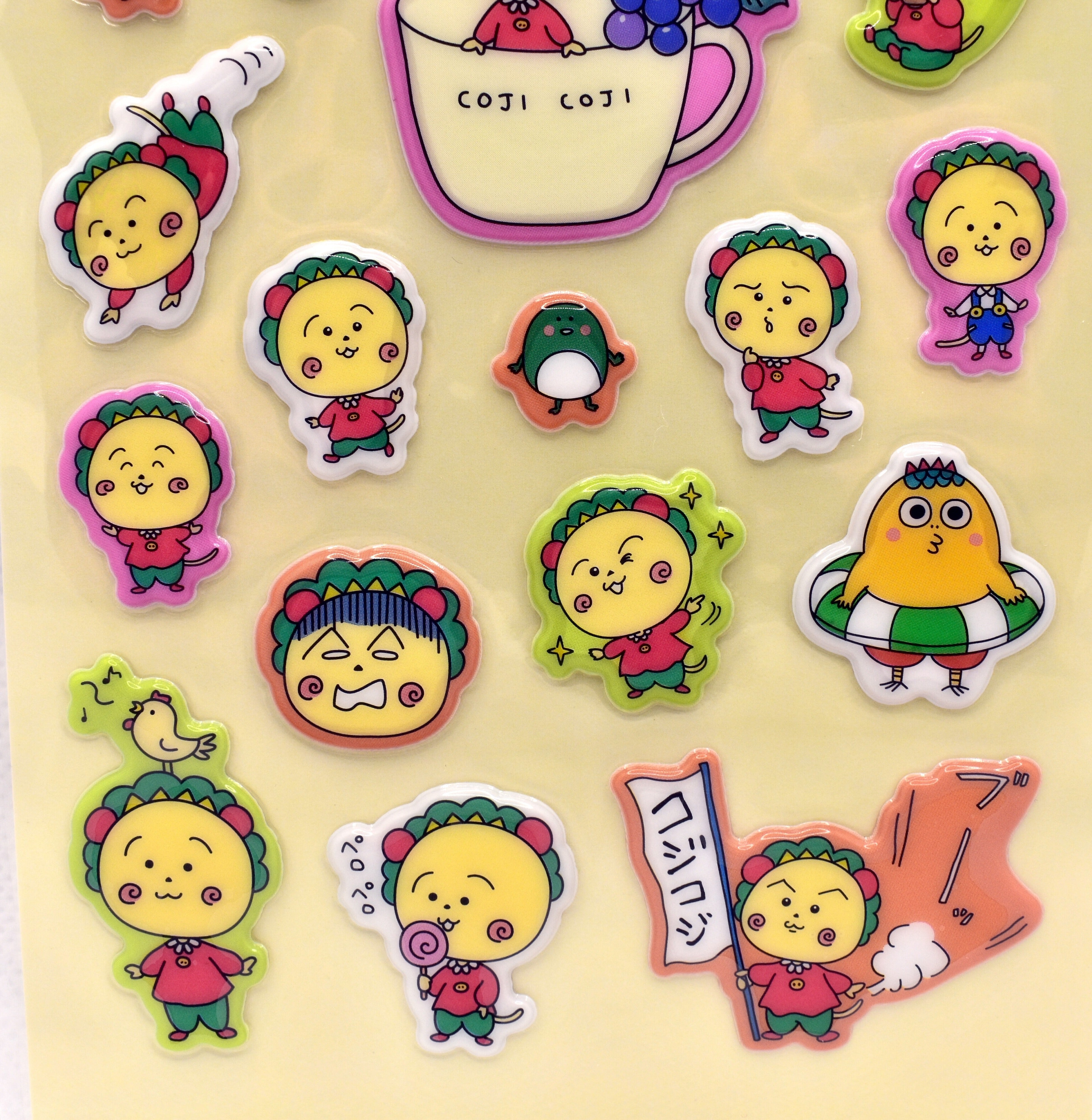 コジコジ ぷくぷくシール(コジコジ) ちびまる子ちゃんランド | ちび