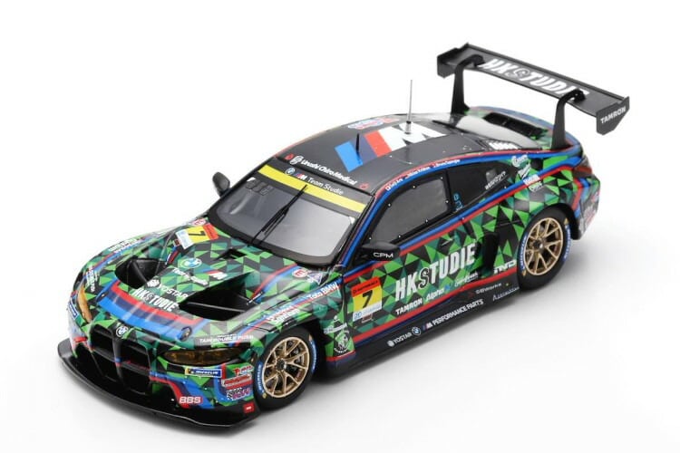 スパーク Studie BMW M4 SUPER GT 2024 スパーク 1/43 スタディ BMW M4 #7 BMW M チーム スタディ×CRS GT300