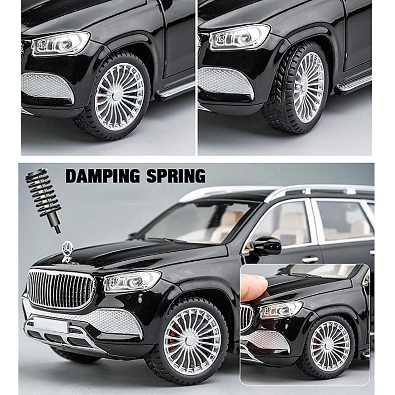 Mercedes Benz マイバッハ GLS600 1/24 ミニカー 全3色 ライト点灯