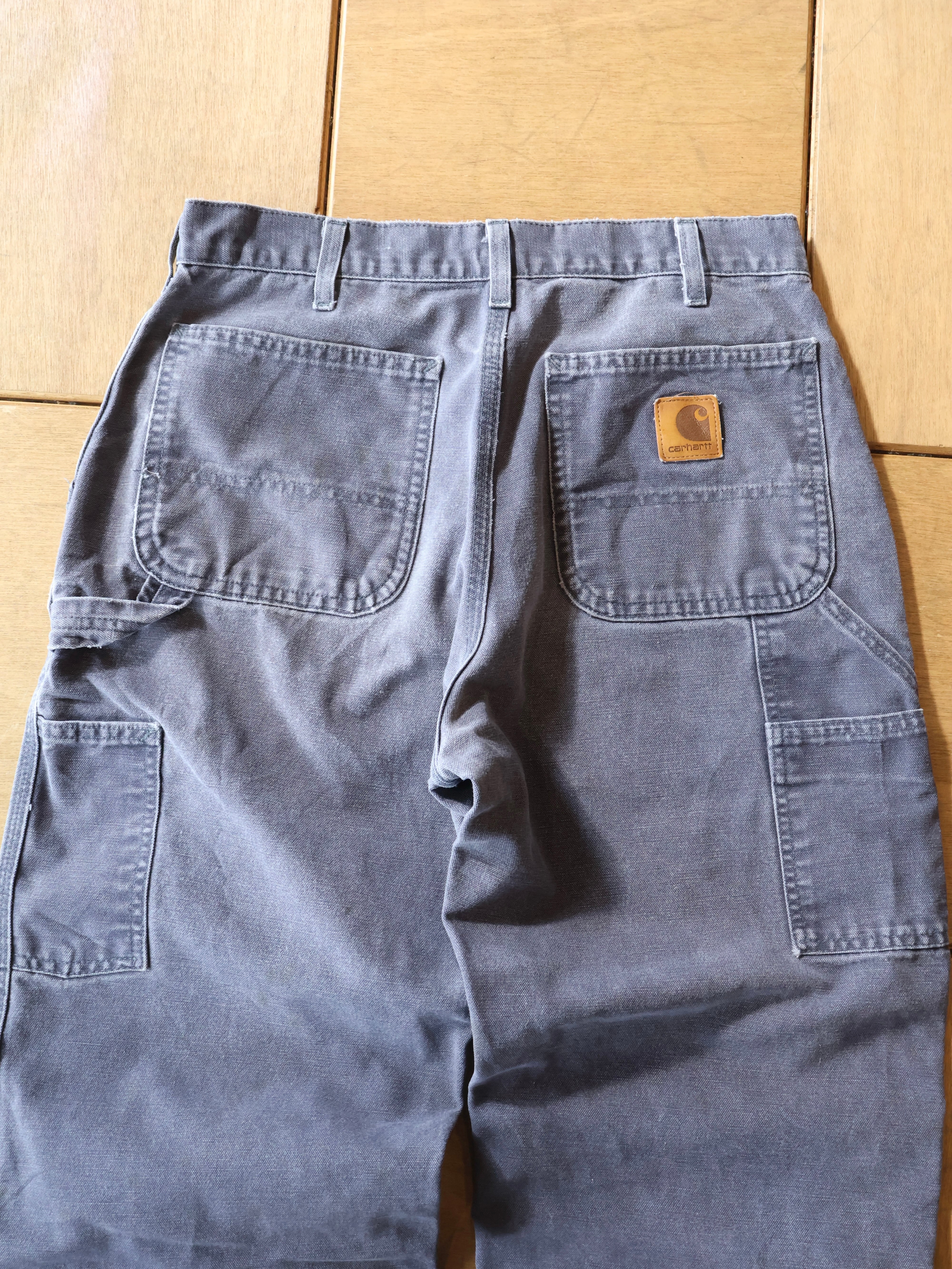 00s carhartt 茄子紺 ダックペインターパンツ 表記W32/L30 カーハート