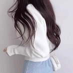 Cropped V-Neck Knit Cardigan
