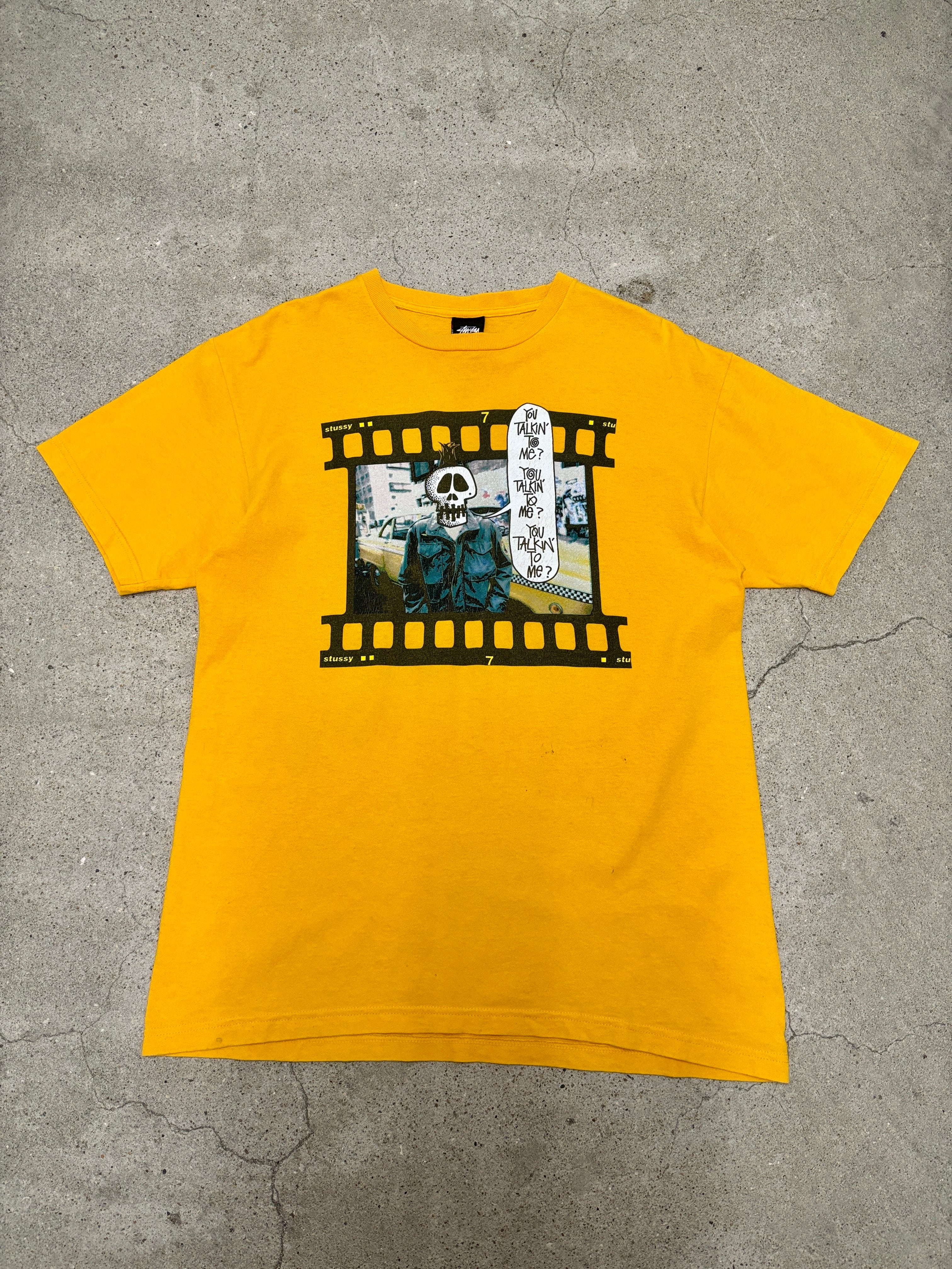 00s OLD STUSSY/Taxi Driver Tee/2008年製/L/タクシードライバー 00s OLD STUSSY/Taxi Driver Tee/2008年製/L/タクシードライバー