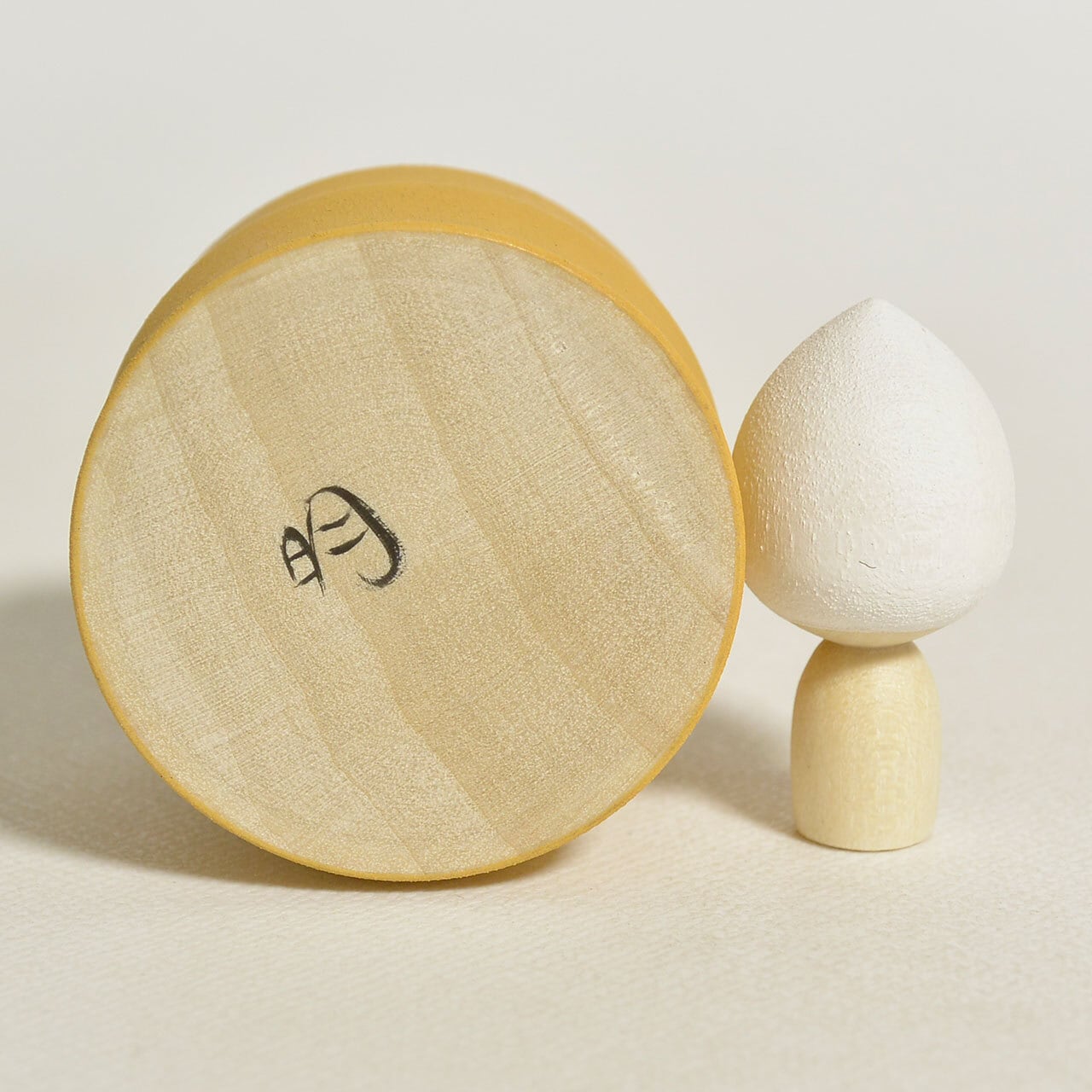 バウムクーヘンちゃんこけし 約1.5寸 約4.5cm 鈴木明 工人（作並系