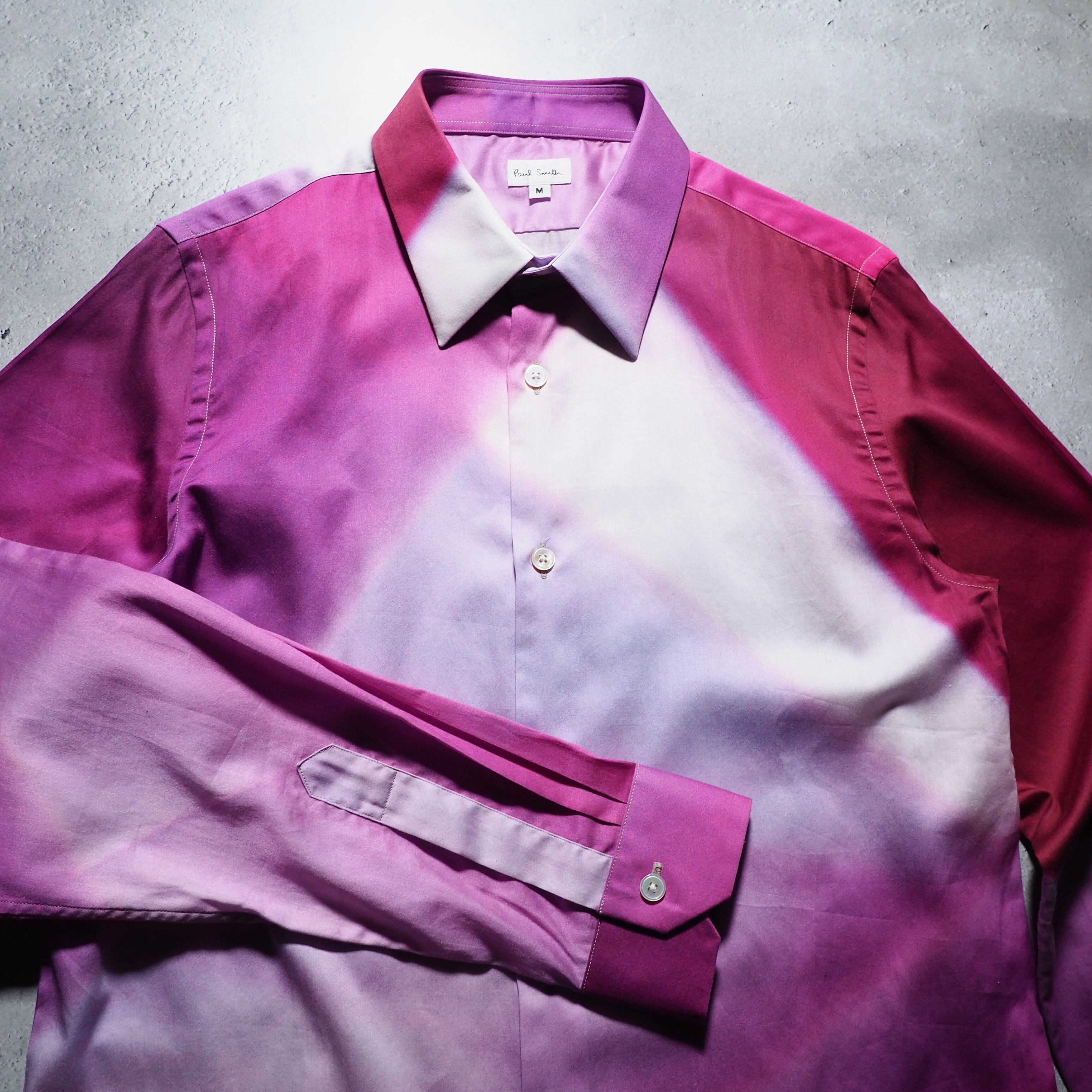 ” Paul Smith ” Bewitching gradation Contemporary art Design Dress shirt