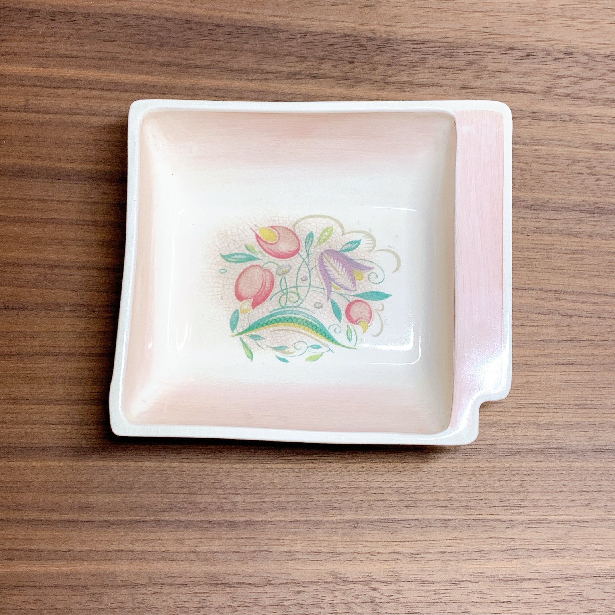 スージークーパー ドレスデンスプレイ オードブル皿(正方形