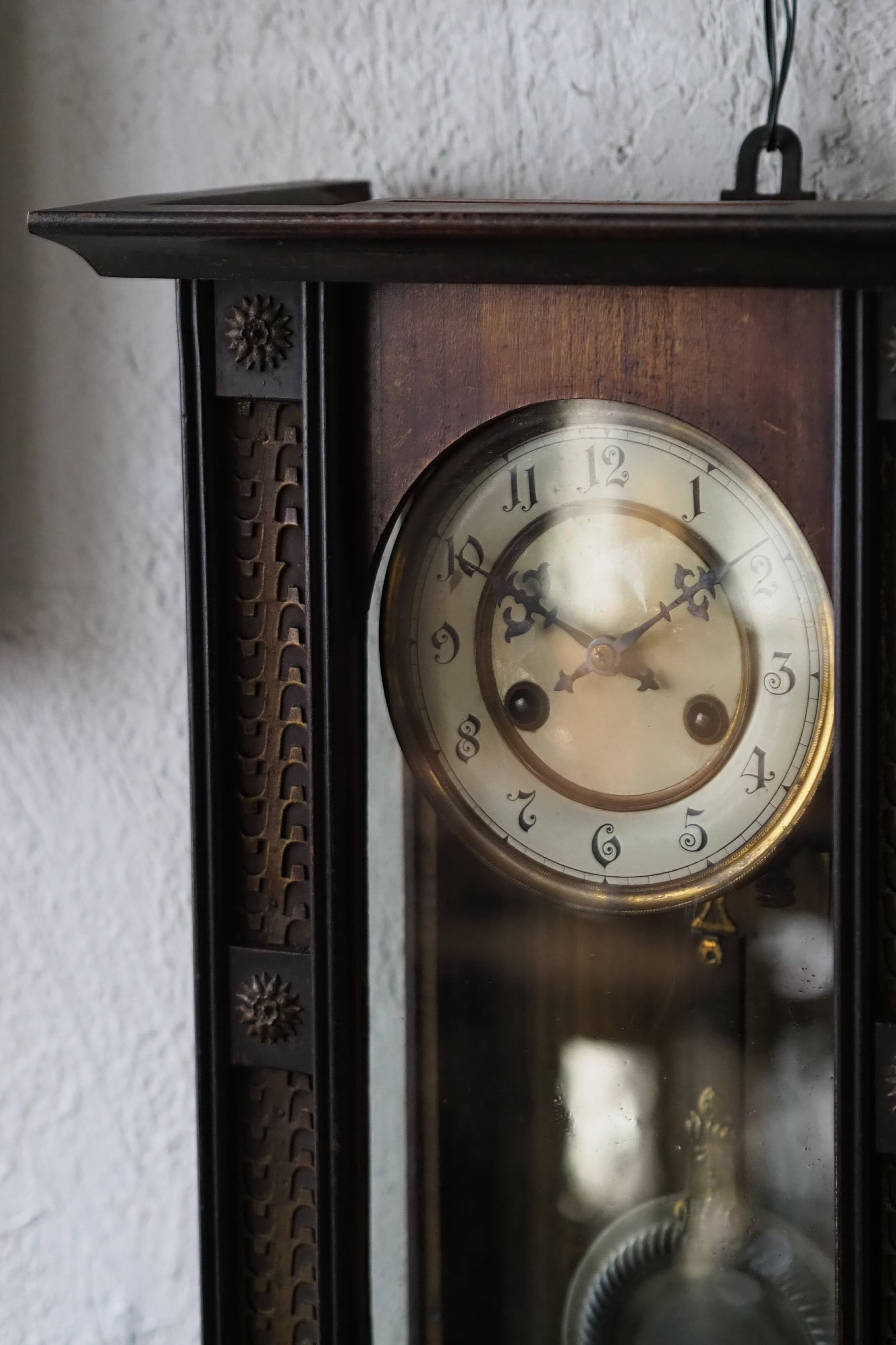 イタリア アンティーク壁掛け時計-antique wall clock | アンティーク