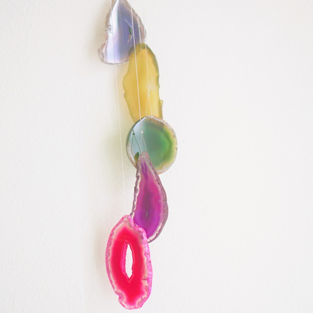 Aurora - アゲートヒーリングチャイム / Agate Sun Catcher Wind Chime 418