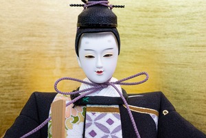 清水久遊作　親王飾り