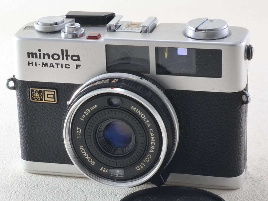 整備品 ミノルタ MINOLTA HI-MATIC フィルムカメラ