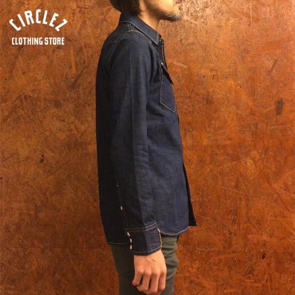 NAKED SUN ネイキッドサン DENIM WESTERN SHIRTS(INDIGO NAKED SUN ネイキッドサン DENIM WESTERN SHIRTS(INDIGO