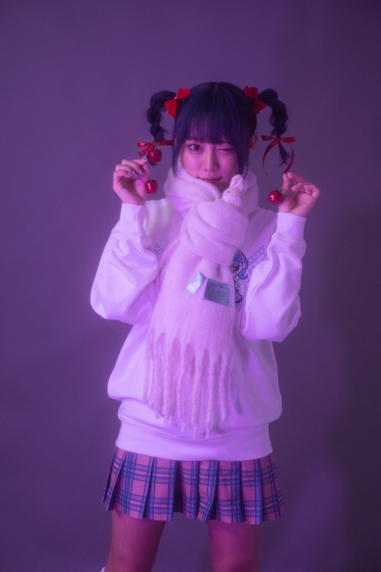 gift wrapping muffler / night