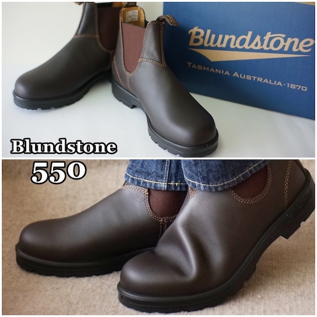 ブランドストーン 　BLUNDSTONE 　550 クラシックモデル　 サイドゴアブーツ　メンズブーツ