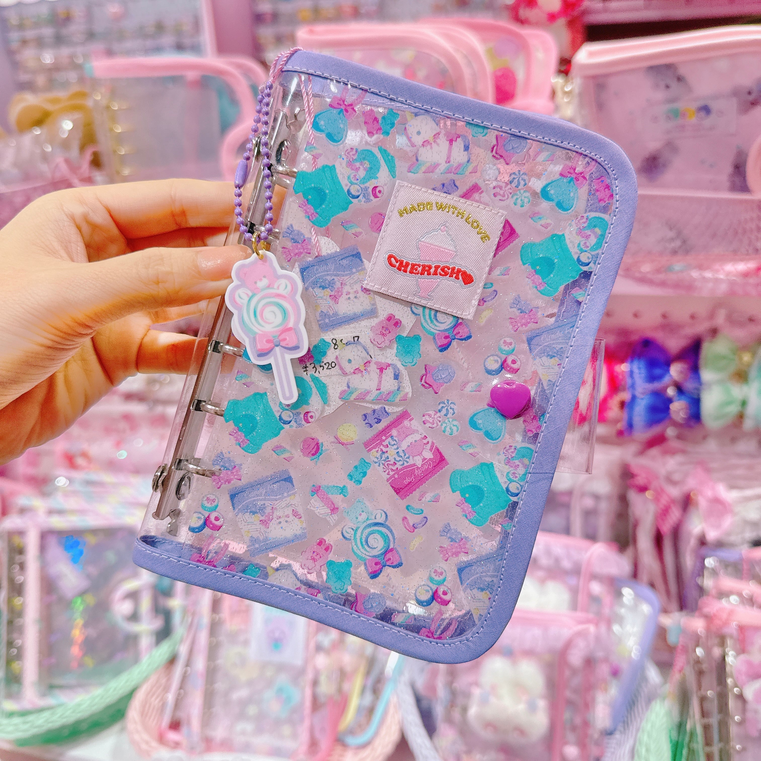 【K6】84-7シール帳(A7サイズ)