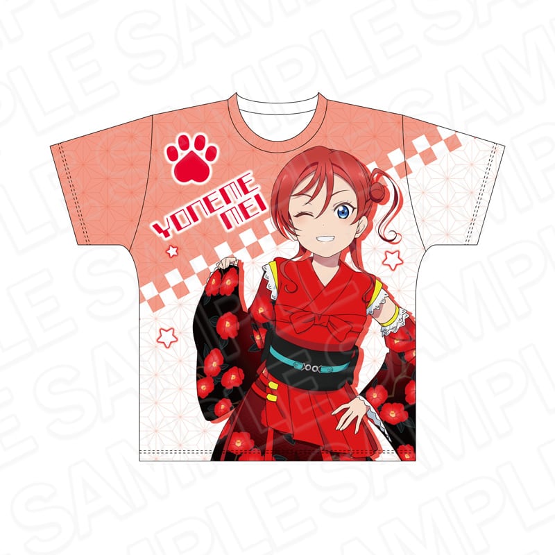ラブライブ!スーパースター!! フルグラフィックTシャツ 米女メイ 和風