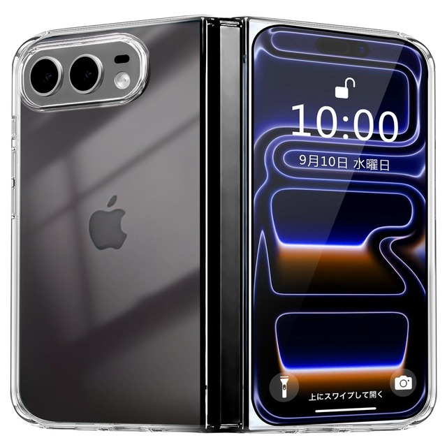 【Blxnyt】iPhone Duo ケース クリア 衝撃吸収 耐衝撃 PC + TPU 2重構造 黄変抑制 透明 保護カバー