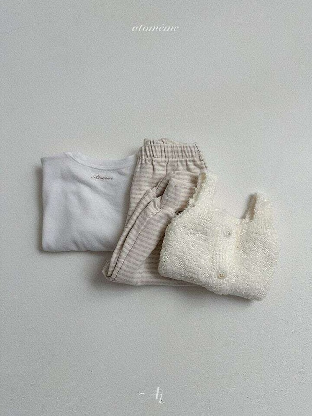 予約⌇atomeme / Bunny stripe pants
