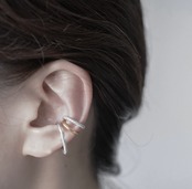 mine　（K18）　ear cuff