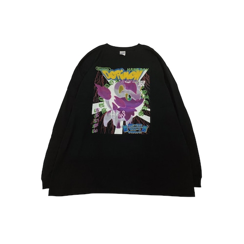"DORiMON"L/S T-shirts-ちろいがいver.-