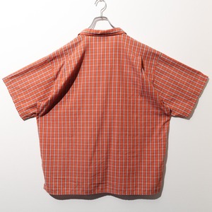 美品 XL 02年 オレンジ Puckerware Shirt Patagonia パッカーウェアシャツ パタゴニア  シアサッカー