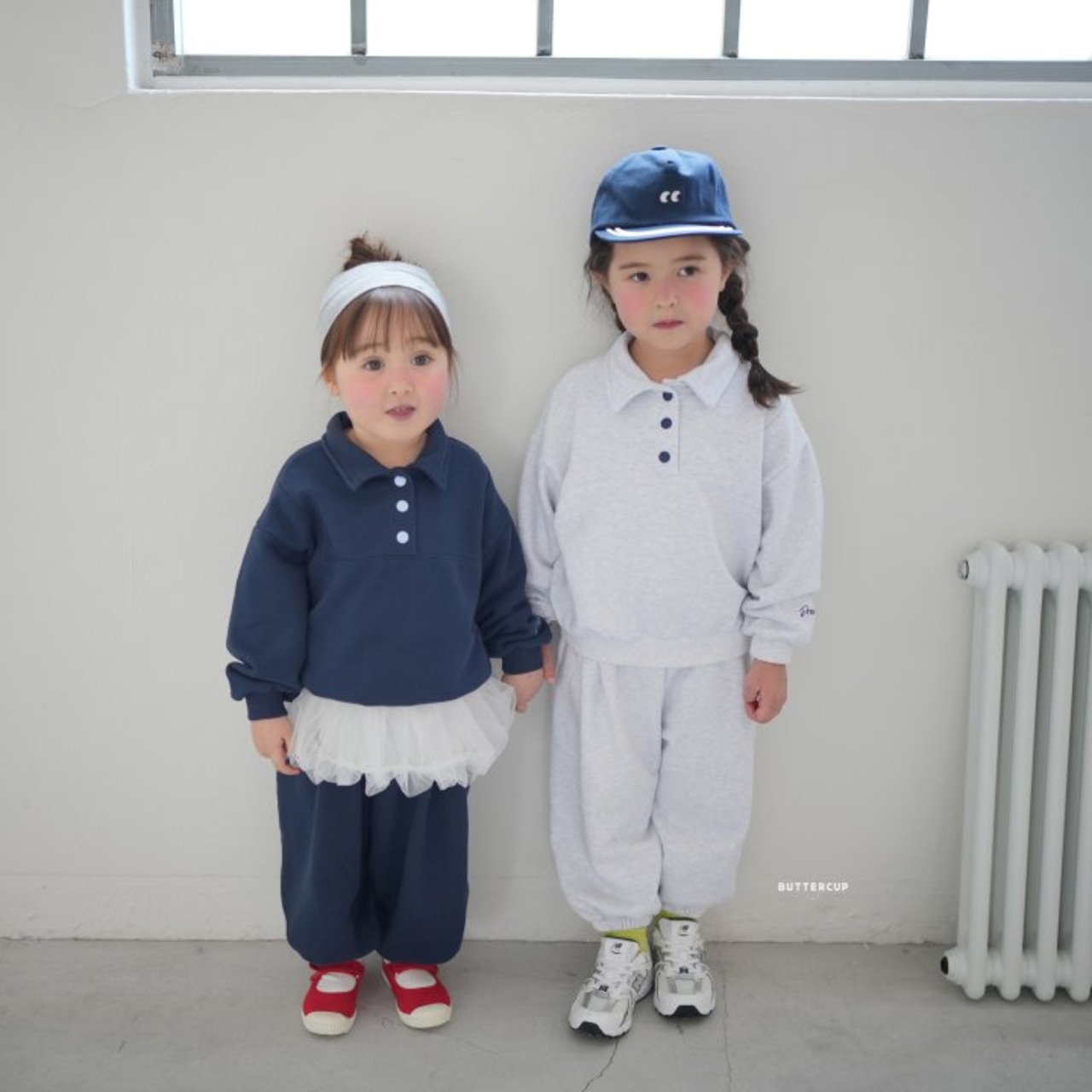 [BUTTERCUP] Karasnap outfit set / [버터컵] 카라스냅상하복