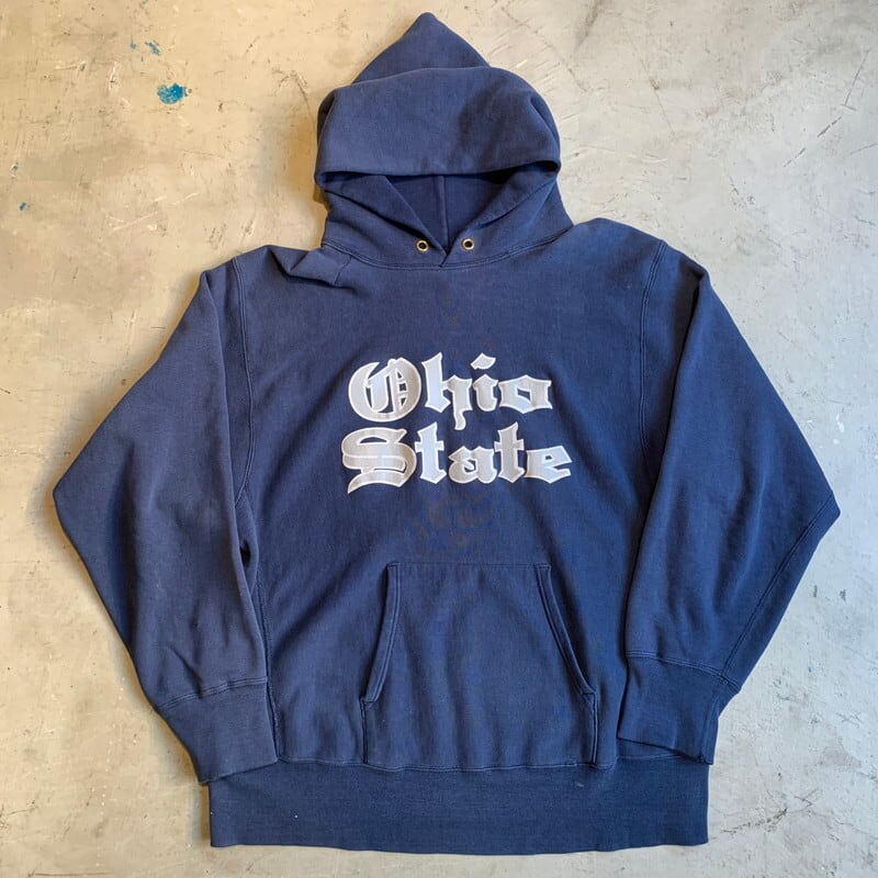 80's 後期 champion OHIO STATE zip パーカー L