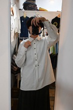 Vintage EURO Embroidered Pintuck Pullover Shirt