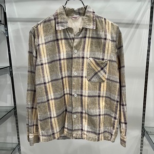 50s Spantak Print Flannel Shirt Boys16