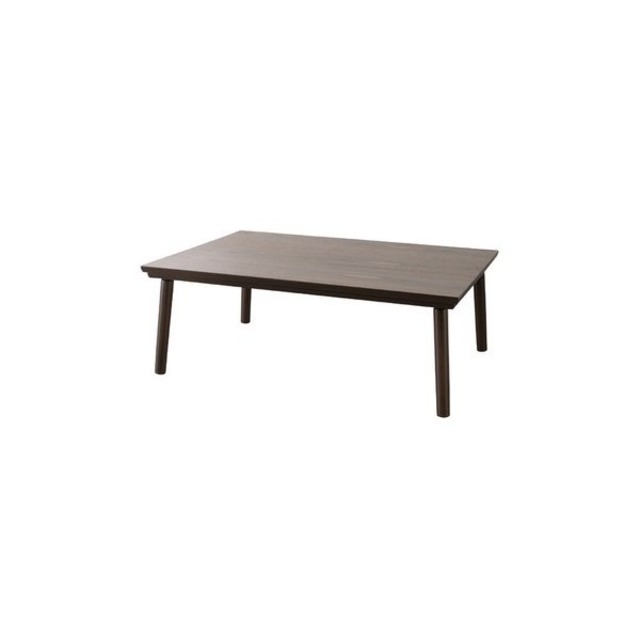 東谷 フラットヒーターコタツ KT-303 W105×D75×H38 ブラウン／ナチュラル