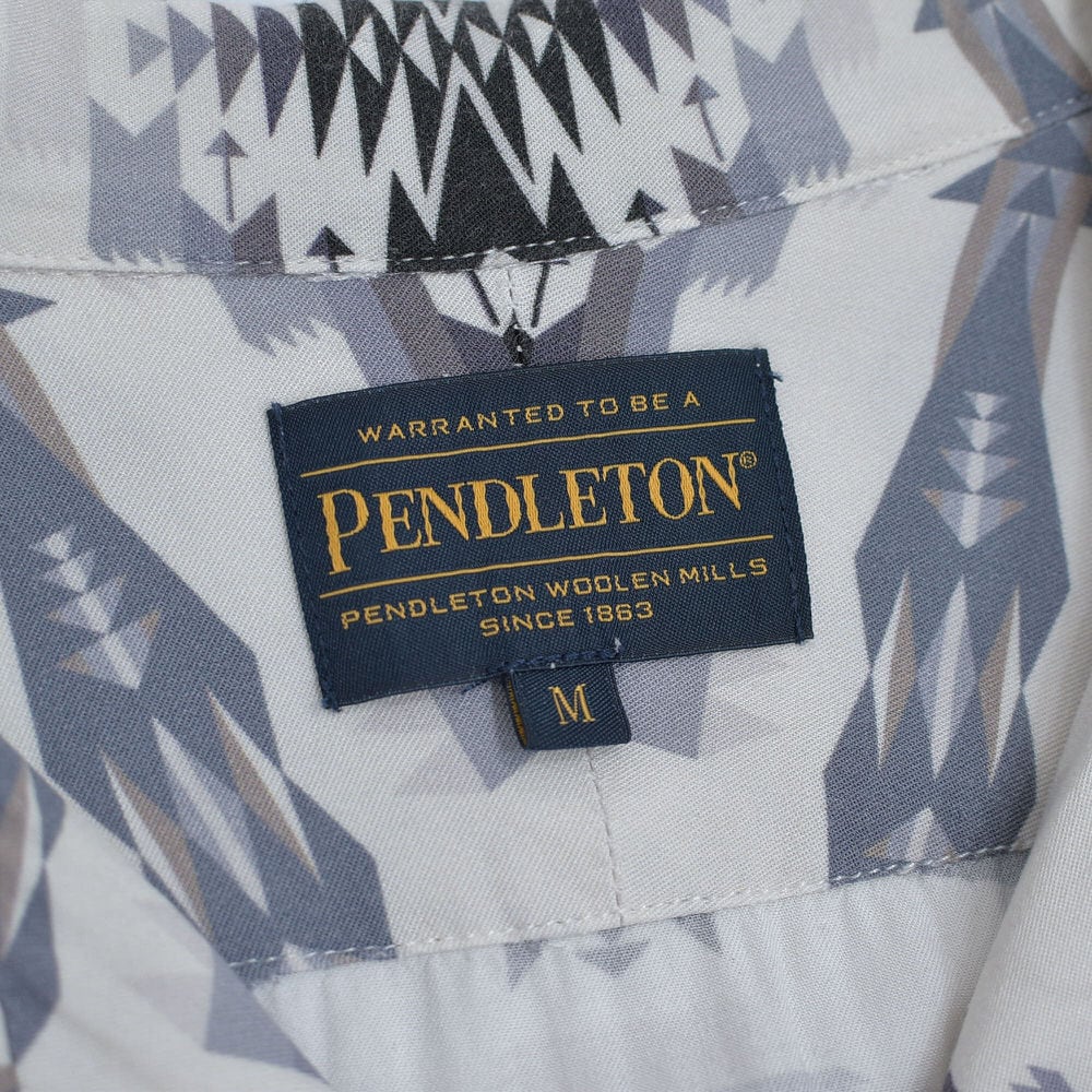 19ss PENDLETON ペンドルトン オルテガ柄 レーヨン オープン