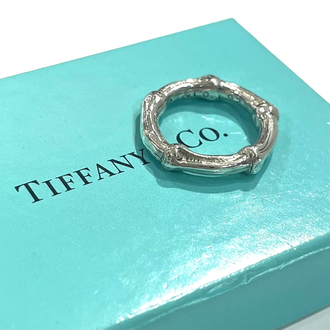 TIFFANY&CO.】2032 TIFFANY &CO バンブーリング 12号／シルバー925