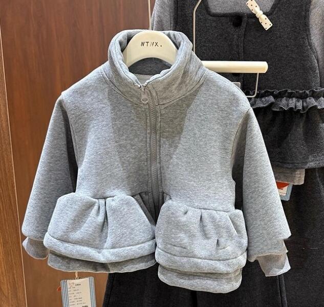 裏起毛ペプラムアウター