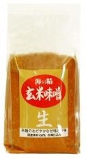 玄米味噌 １ｋｇ　海の精