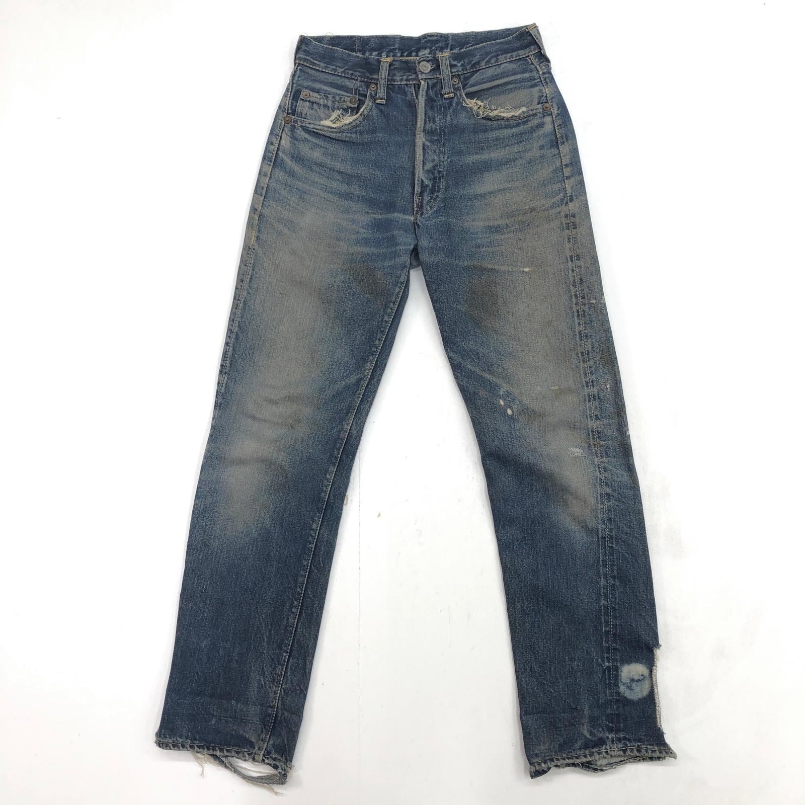 60s Levis 501xx 紙パッチギャラなし 均等V w32 LEVI'S リーバイス 60年代 501XX おそらく BIG E 紙パッチ ギャラ入り