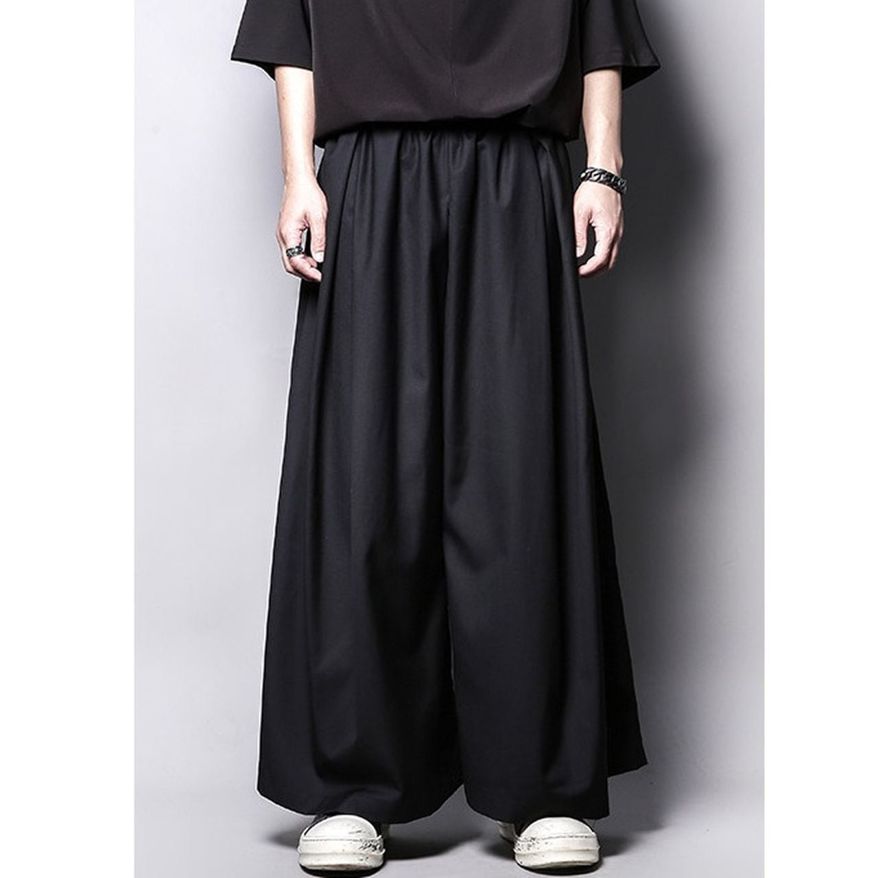 Pleated Gathered Wide Leg Pants(MT1475)