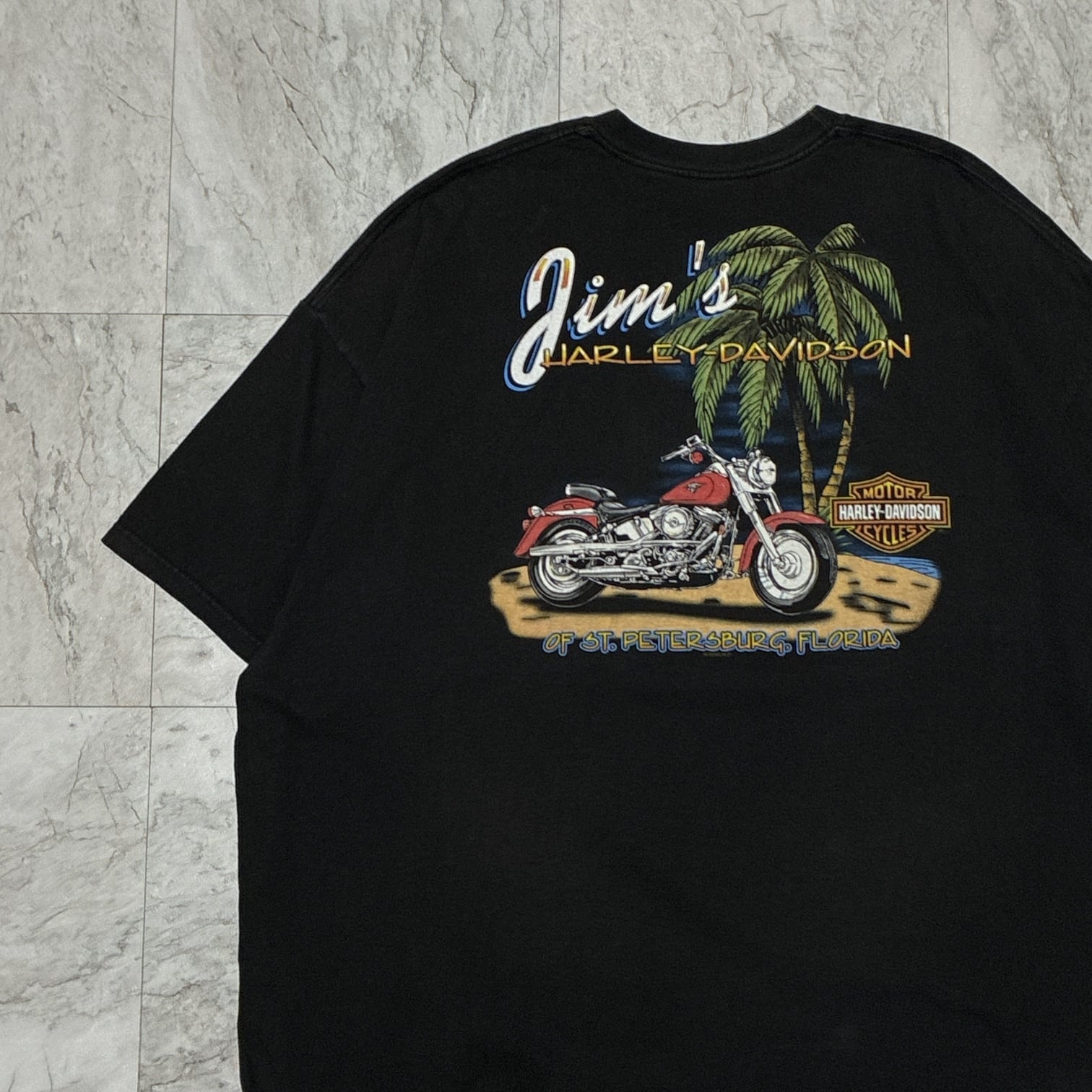 ハーレーダビッドソン Harley - Tシャツ Davidson USA製HARLEY