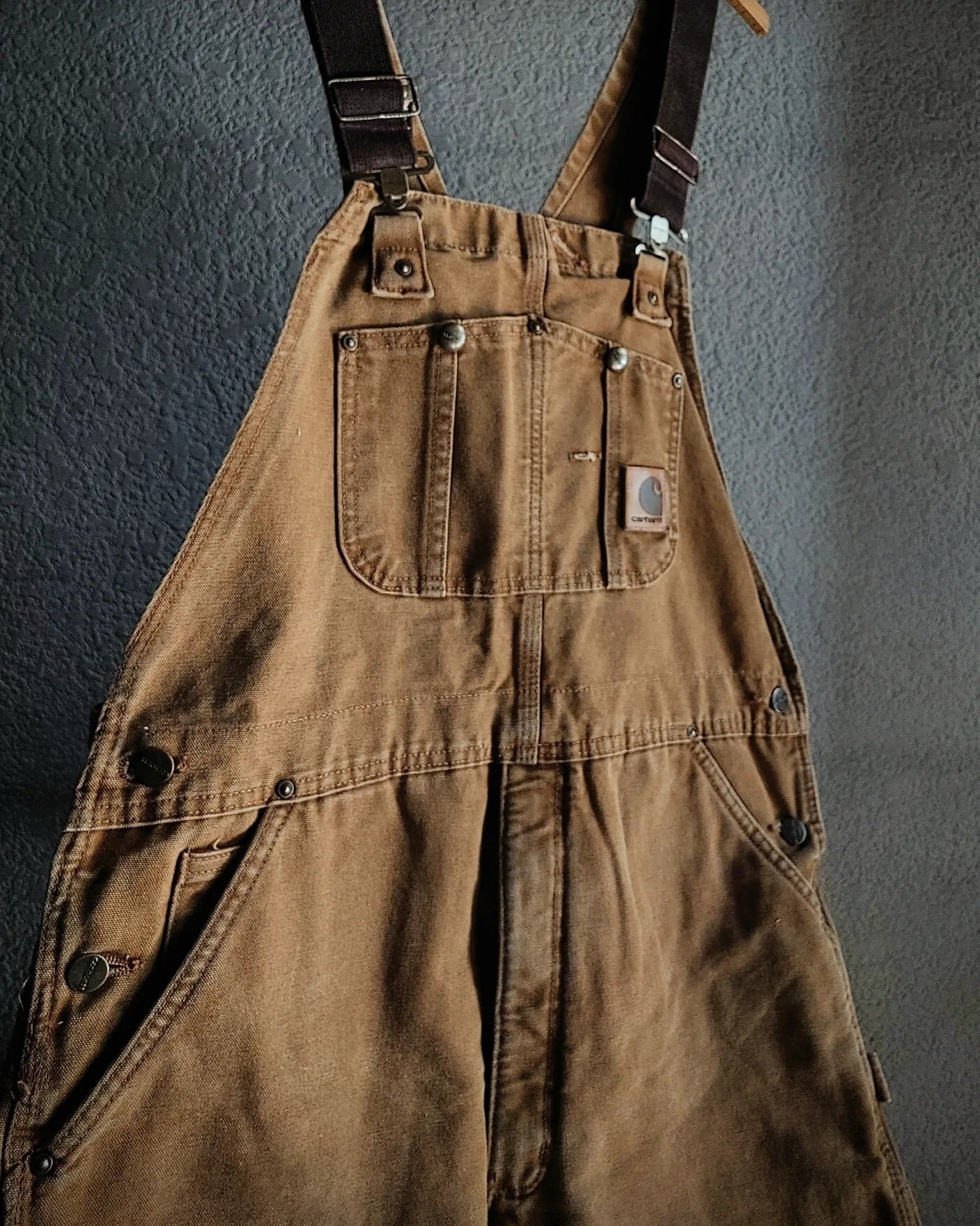 Carhartt カーハート オーバーオール ダブルニー ダック 中綿 Carhartt カーハート オーバーオール ダブルニー ダック 中綿