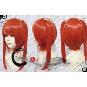 W434 銀魂 神楽03 風 コスプレウィッグ＋ウィッグネット