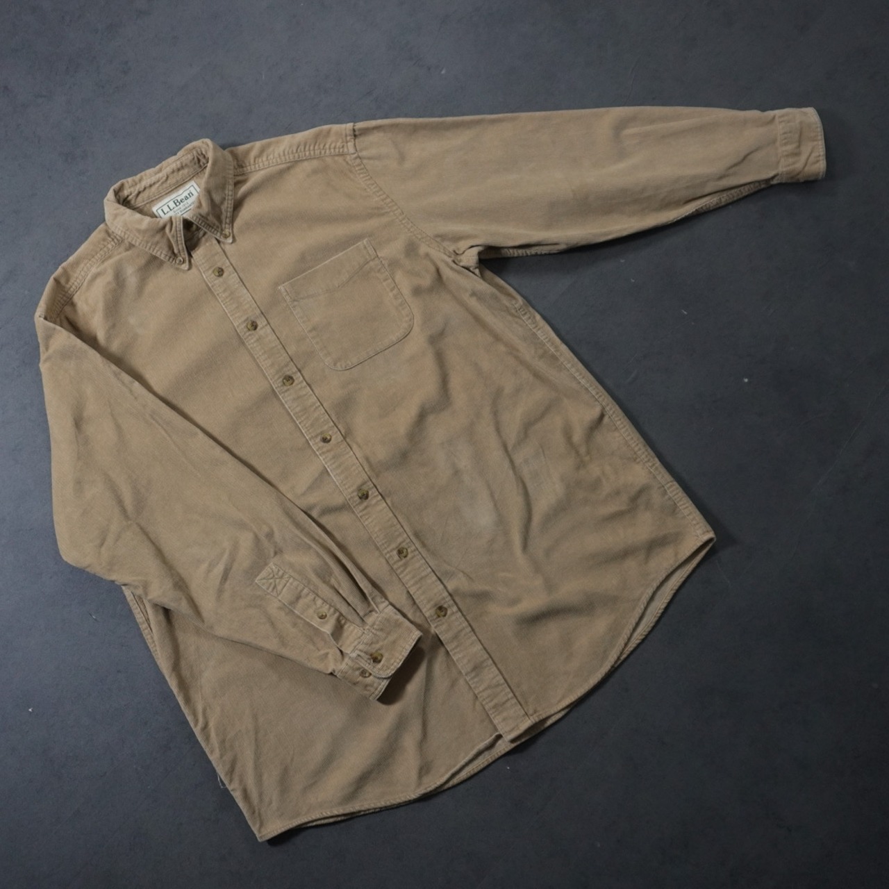L.L.Bean corduroy shirt L 古着 - 10