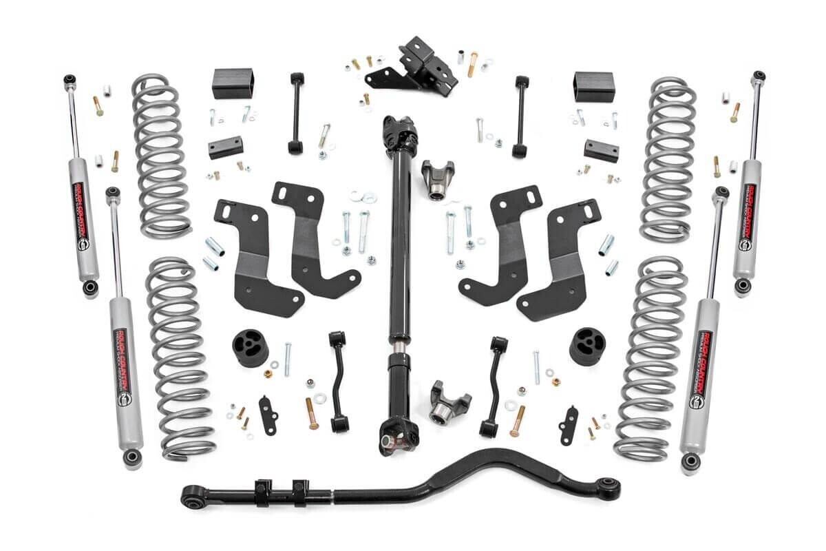 ROUGH COUNTRY 3.5インチ STAGE2 リフトアップキット，N3ショック