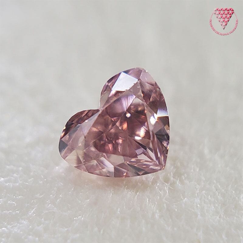 0.055 ct Fancy Intense Pink VS1 AGT 天然 ピンク ダイヤモンド ...