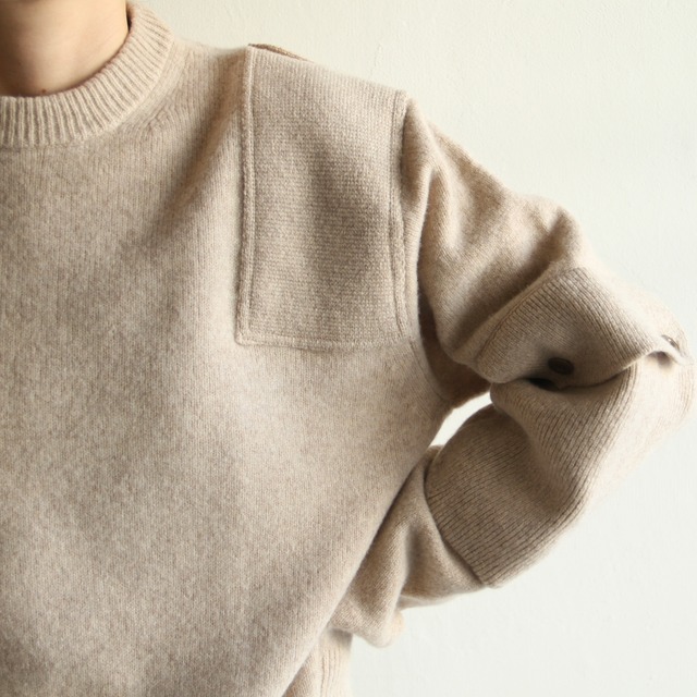 STILL BY HAND WM【 womens 】  7gg hi neck pollover knit